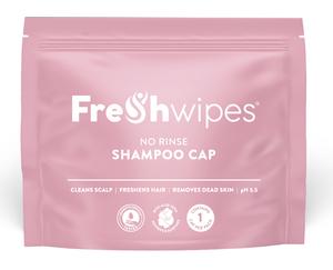 FreshWipes Rinse Free Shampoo Cap - an easy way to wash your hair without water!