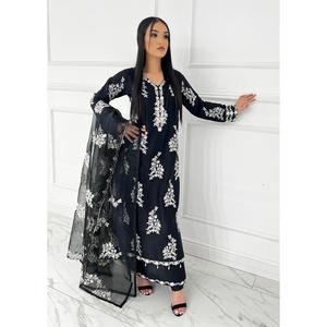 HK283 - Resha - Black Mummy N Me Double Layer Suit