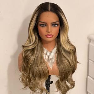 Miss Arya 13x7HD lace front synthetic wig Yaki American unit 1