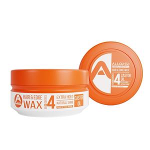 Allored Professional Castor Hair and Edge Wax 150ml Hair Styling Edge Control Hair Wax , Gel - Haircare Gummy Wax Redone Wax Aqua Wax Flawless