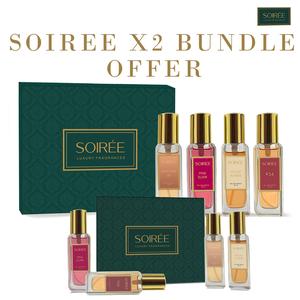 Soirée x2 Bundle of 4pcs x 20ml Edp Luxury Fragrance Gift Set