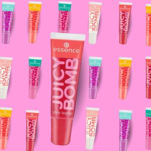 Essence - Juicy Bomb - Shiny Lipgloss (10ml)  Glossy Makeup Nourishing