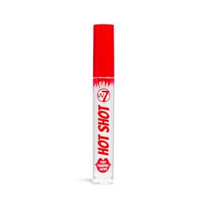 W7 Hot Shot Plumping Lip Gloss - Clear High-Shine Finish Glossy Lipstick Plumper