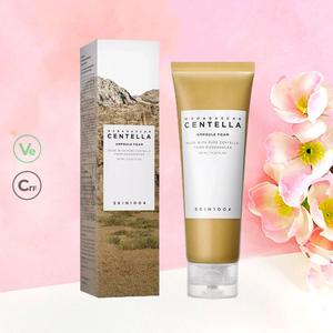 SKIN1004 - Madagascar Centella Ampoule Foam - 125ml / 20ml Sensitive Skincare Facial Foaming Cleansing Cleanser gentle face wash Hyaluronic cream cleanse hydrated soft Hydrating Moisture Moisturizing water based cleanser korean Black Friday Deal