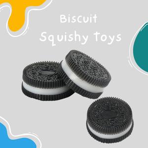 Biscuit Shaped Taba Squishy Fidget Toys – Cool Sensory Toys for Stress Relief, Fun Squishy Toys for All