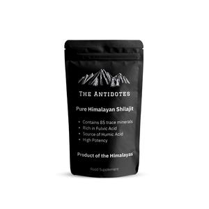 Undiluted Himalayan Shilajit - The Antidotes - Optimum Natural Healthcare - Gold Grade - Himalayan Mountain Range vitamin