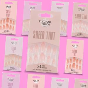 Elegant Touch - Sheer Tint Collection - False Nails