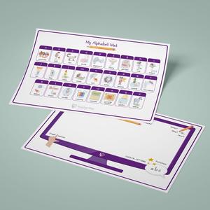 Alphabet Support Mat
