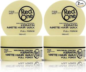 Redone Hair Styling Matte Hair Wax Keratin 150ml | Full Force | Maximum Control | No Shine | Women and Men Hair Wax | 2 PCS