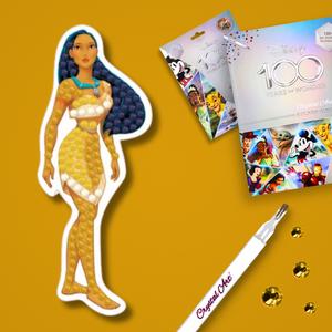 POCAHONTAS - Disney D100 Crystal Art Single Sticker - 016