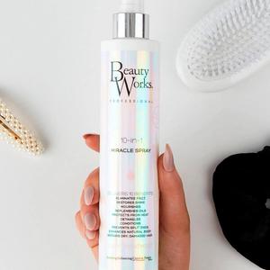 Beauty Works 10 in 1 Miracle Spray Haircare for Nourishing, Repairing and Protecting Hair During Heat Styling - Comfort Restore Frizz Argan