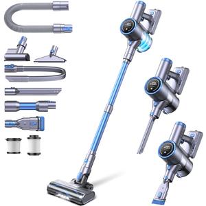 「Flash Sale」Greenote 10-in-1 Cordless Vacuum Cleaner, 33000Pa Power, Touch Screen, Ultra-Quiet Bagless Vacuum Cleaner, Up to 40 Minutes Operating Time