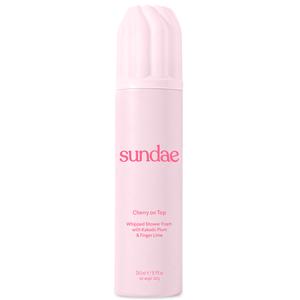SUNDAE Body Cherry on Top Whipped Shower Foam with Kakadu Plum and Finger Lime 265ml